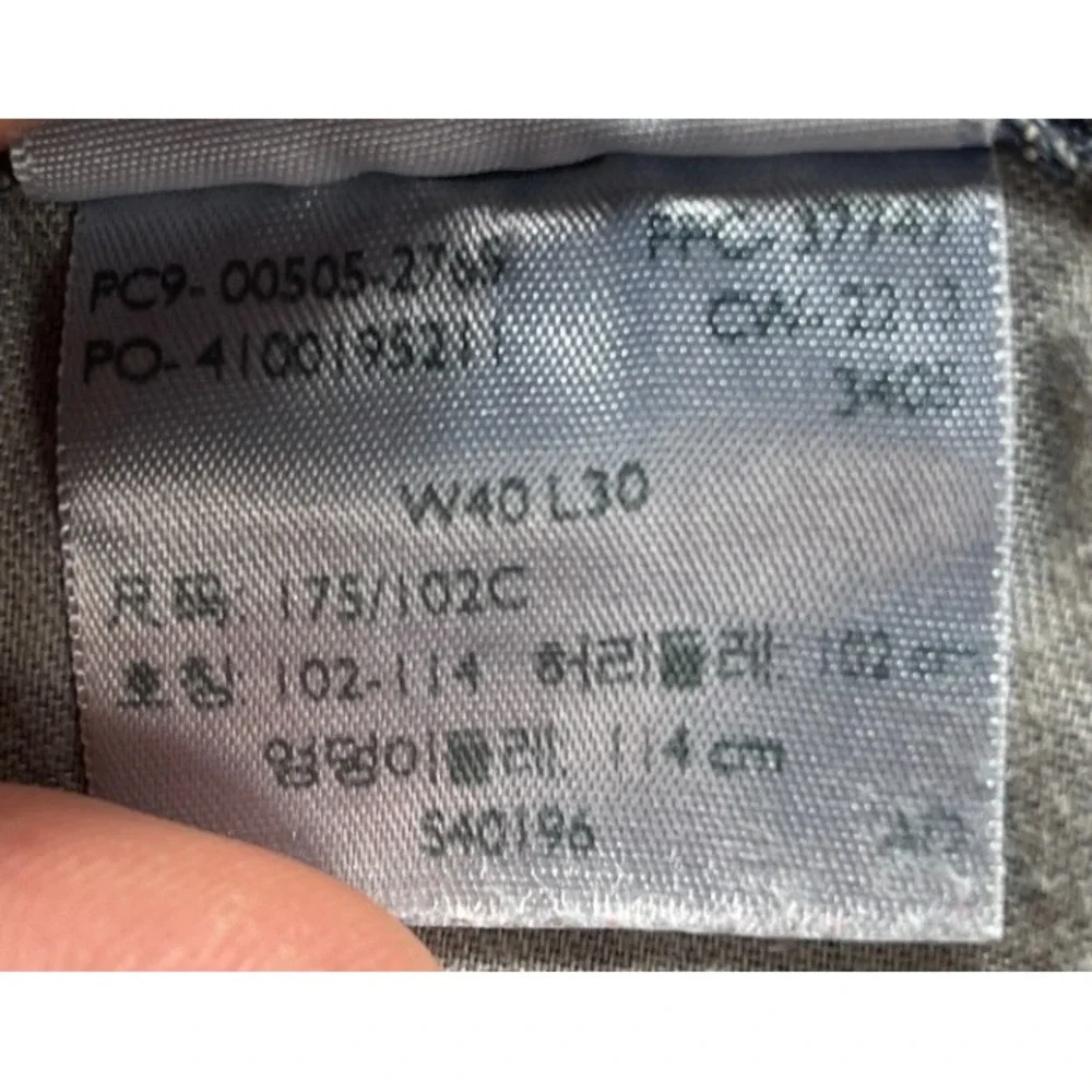 Levi's 505 Mens‎ W40 L30 Regular Fit Blue Denim Jeans